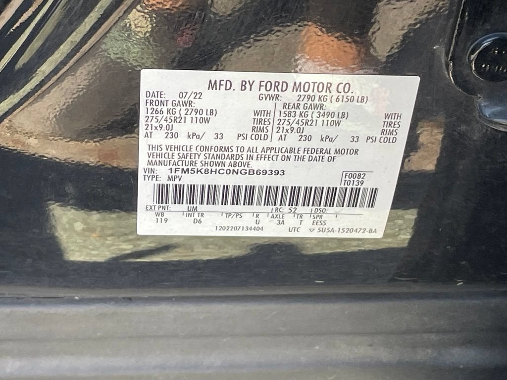 2022 Ford Explorer Platinum