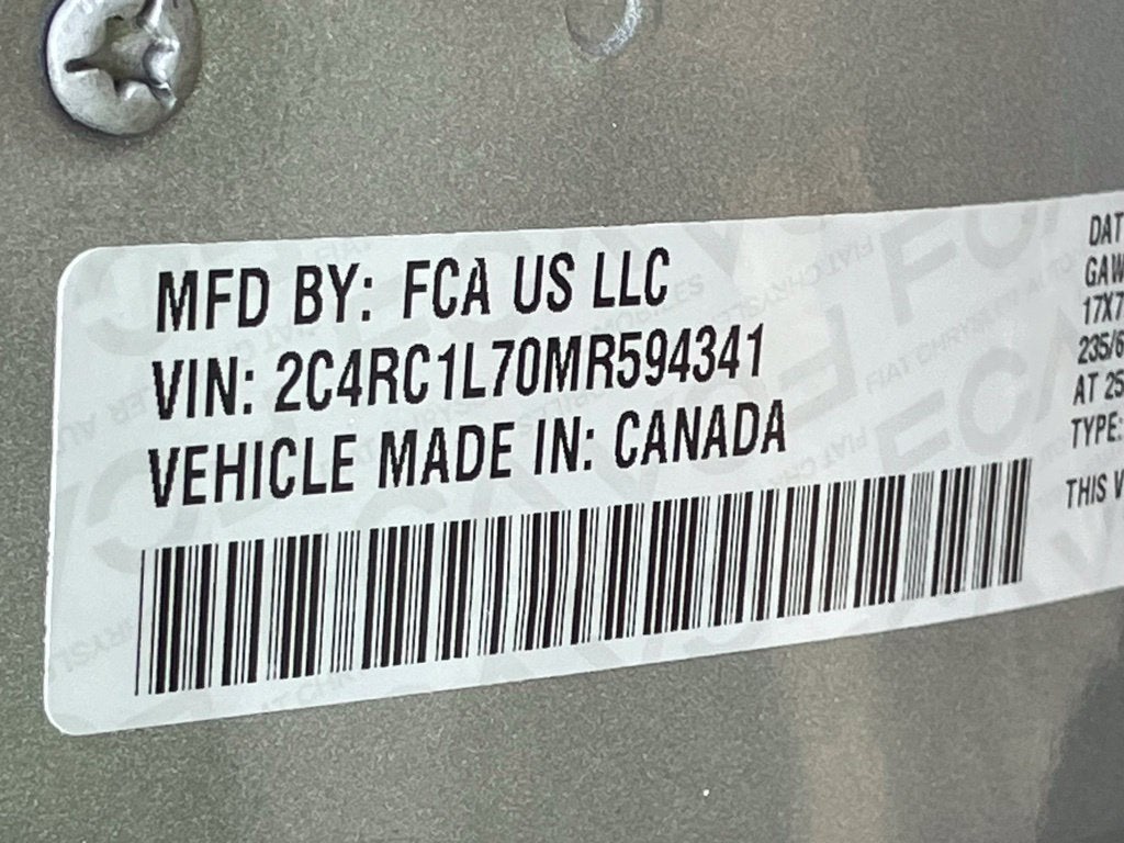 2021 Chrysler Pacifica Hybrid Touring L