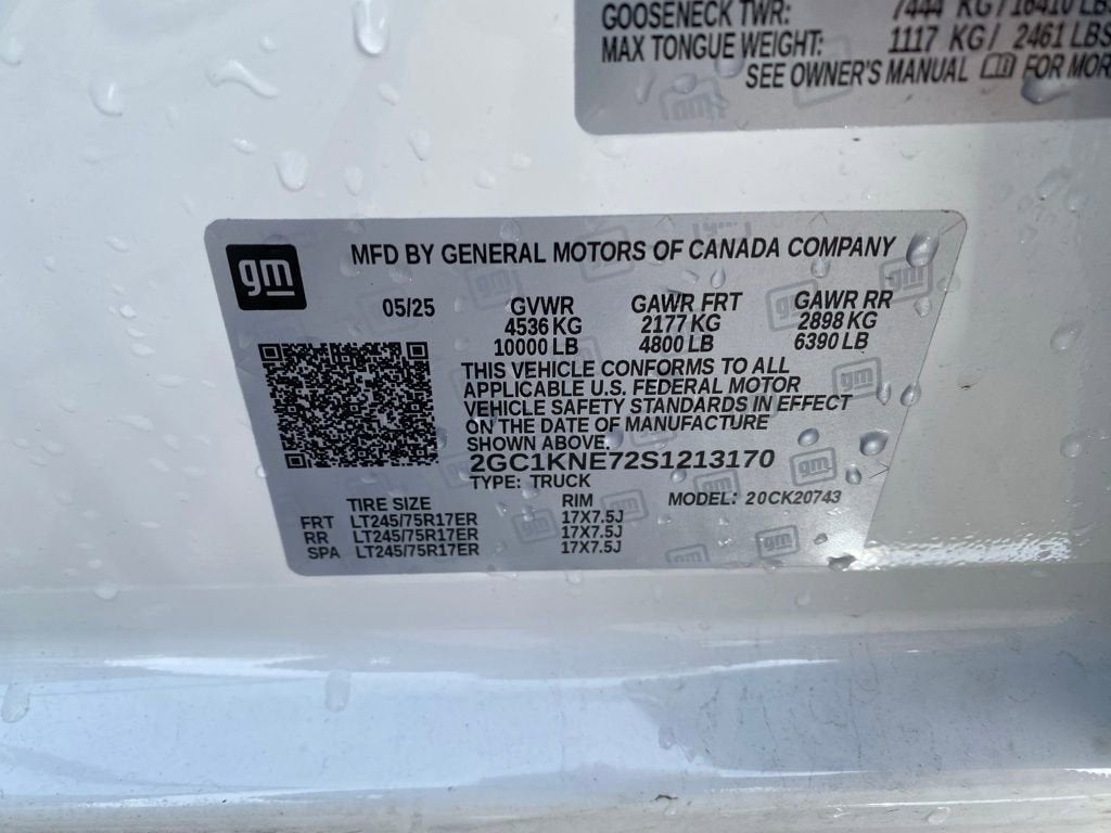 2025 Chevrolet Silverado 2500 HD LT