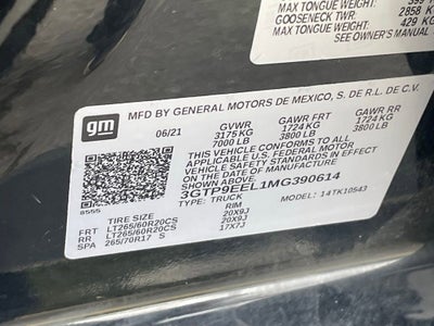 2021 GMC Sierra 1500 AT4