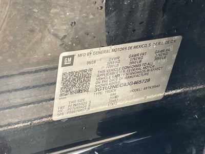 2018 GMC Sierra 1500 SLT