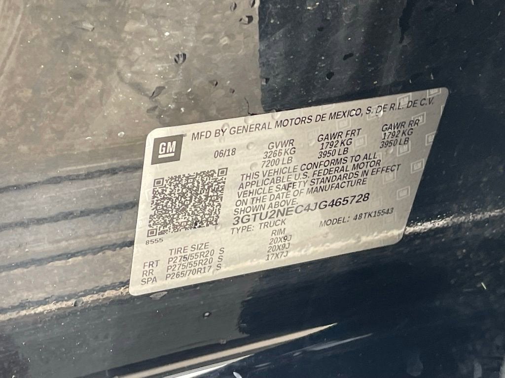 2018 GMC Sierra 1500 SLT