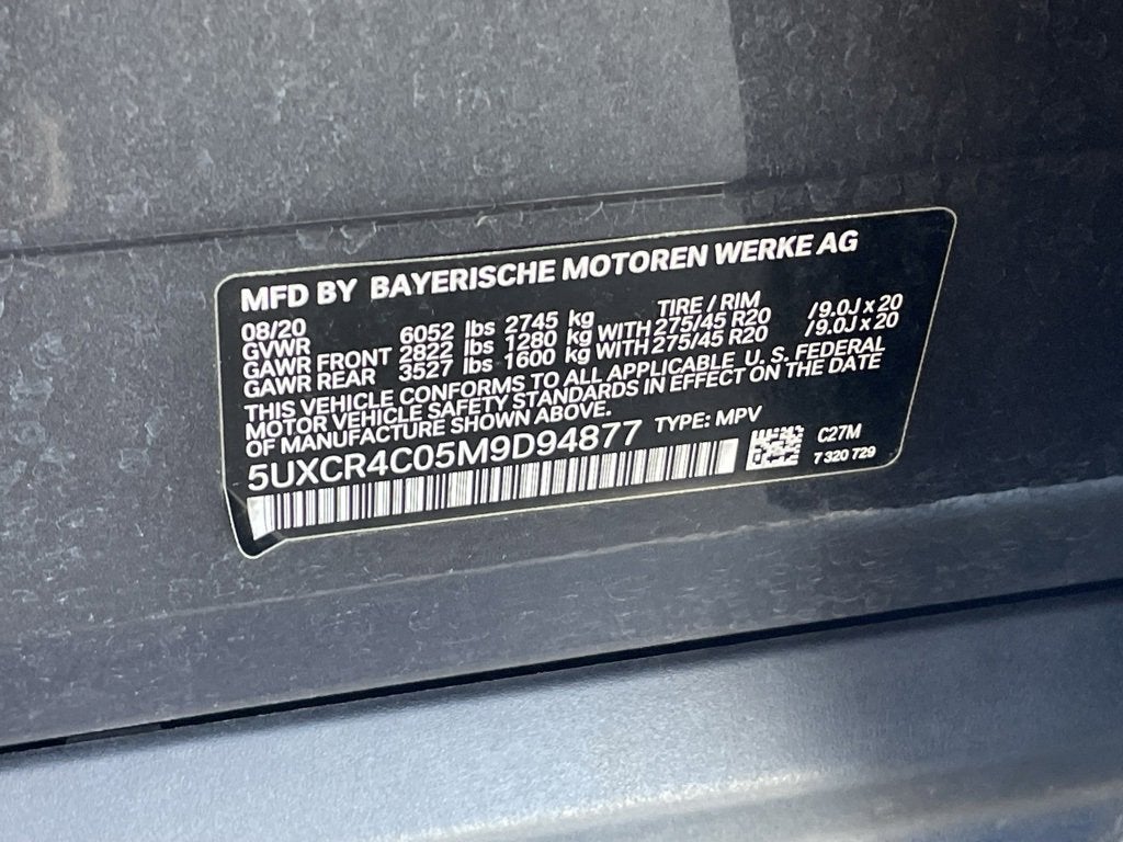 2021 BMW X5 sDrive40i