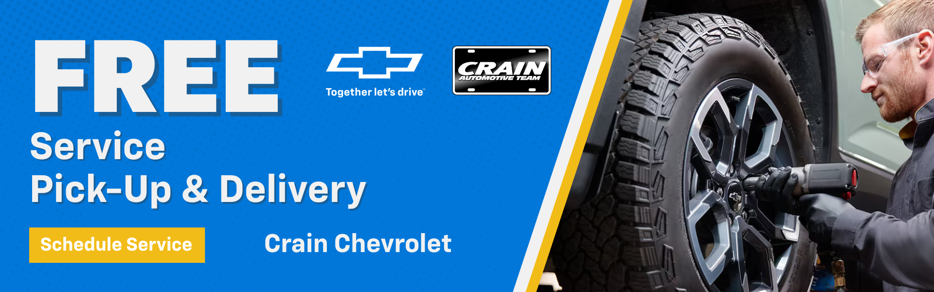 free service pick up & delivery