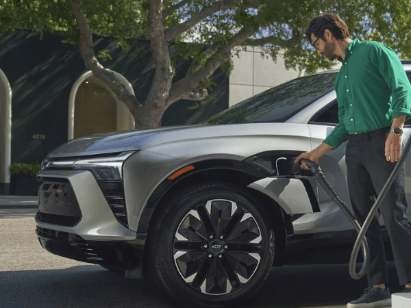 24 Chevy Blazer EV Charging