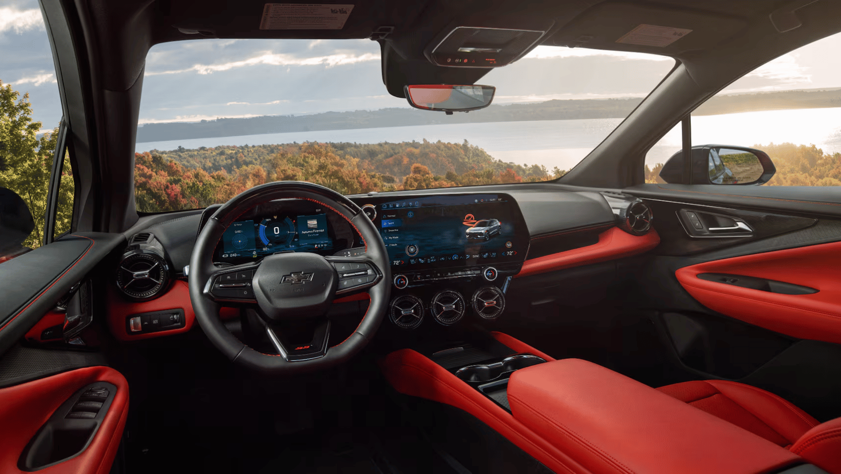 Interior view of 2026 Chevrolet Blazer EV in Little Rock, AR
