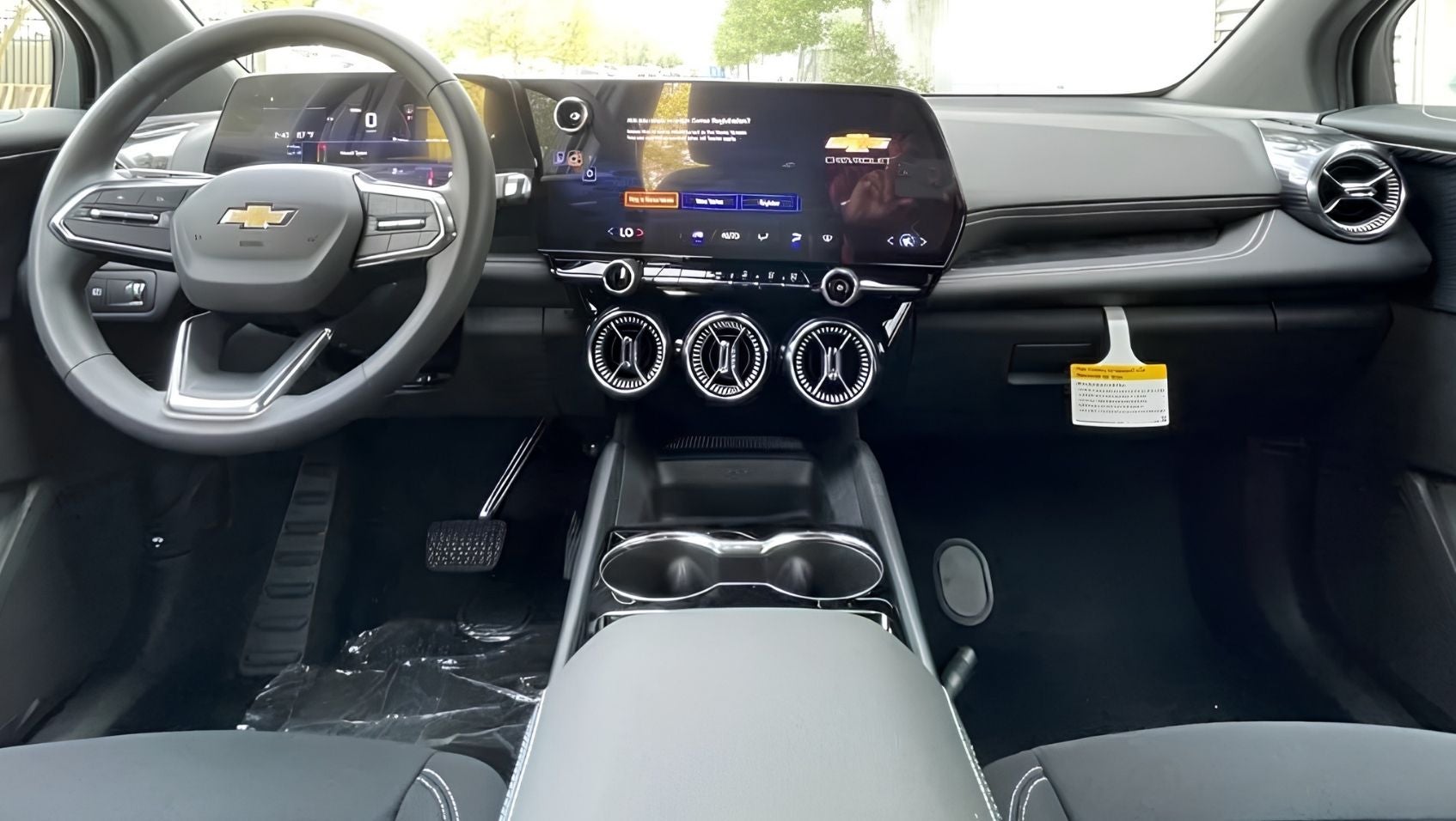 Interior view of 2026 Chevrolet Blazer EV in Little Rock, AR