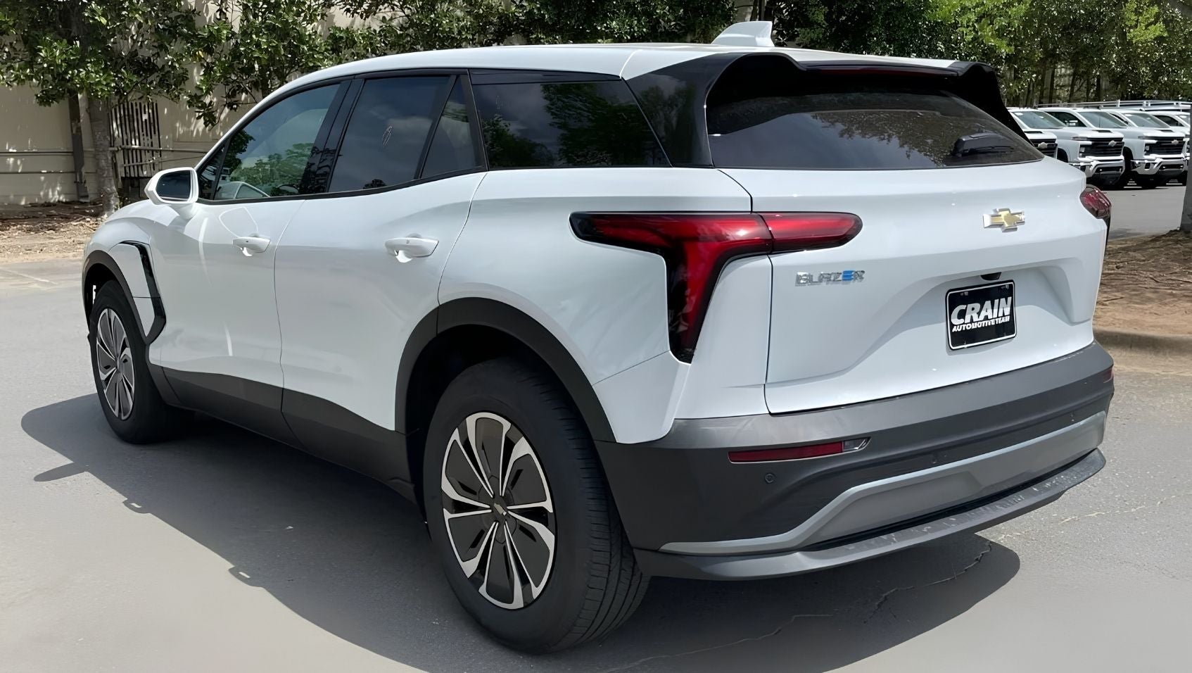 Rear view of 2026 Chevrolet Blazer EV in Little Rock, AR