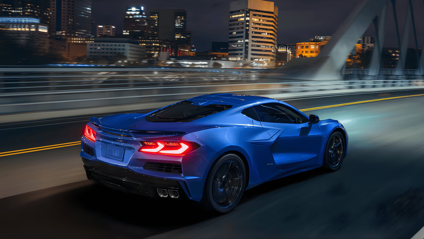 Back view of 2026 Chevrolet Corvette E-Ray in Little Rock, AR