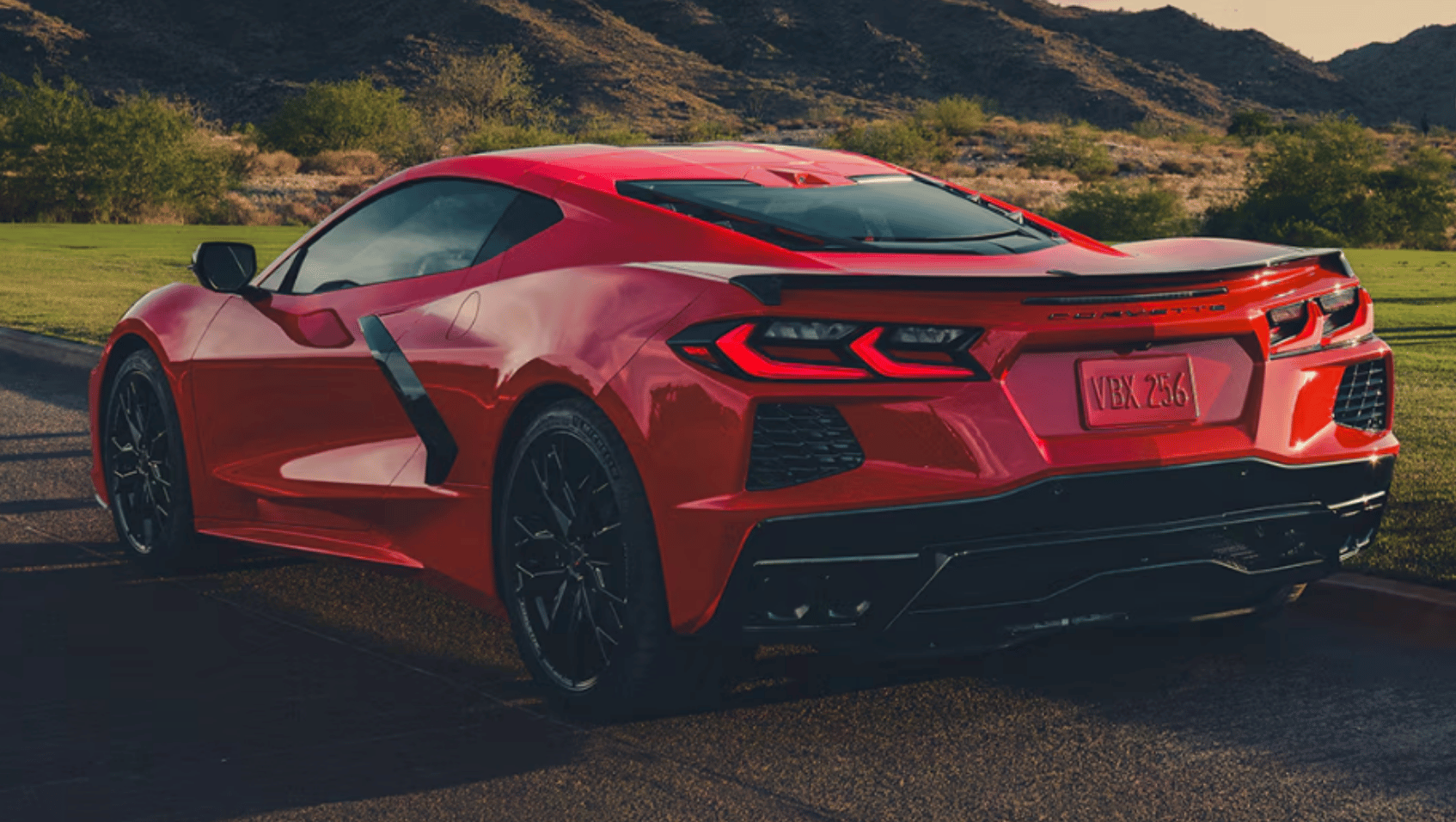 Back view of 2026 Chevrolet Corvette Stingray in Little Rock, AR