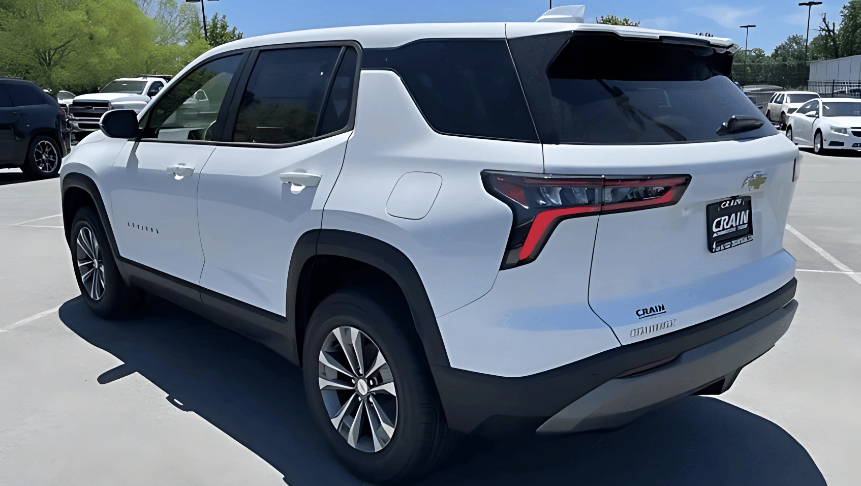 Back view of 2026 Chevrolet Equinox in Little Rock, AR