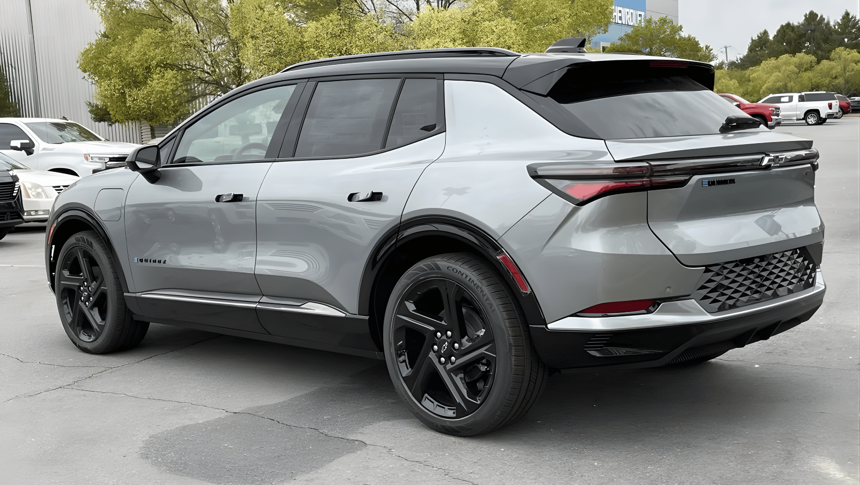 Back view of 2026 Chevrolet Equinox EV in Little Rock, AR