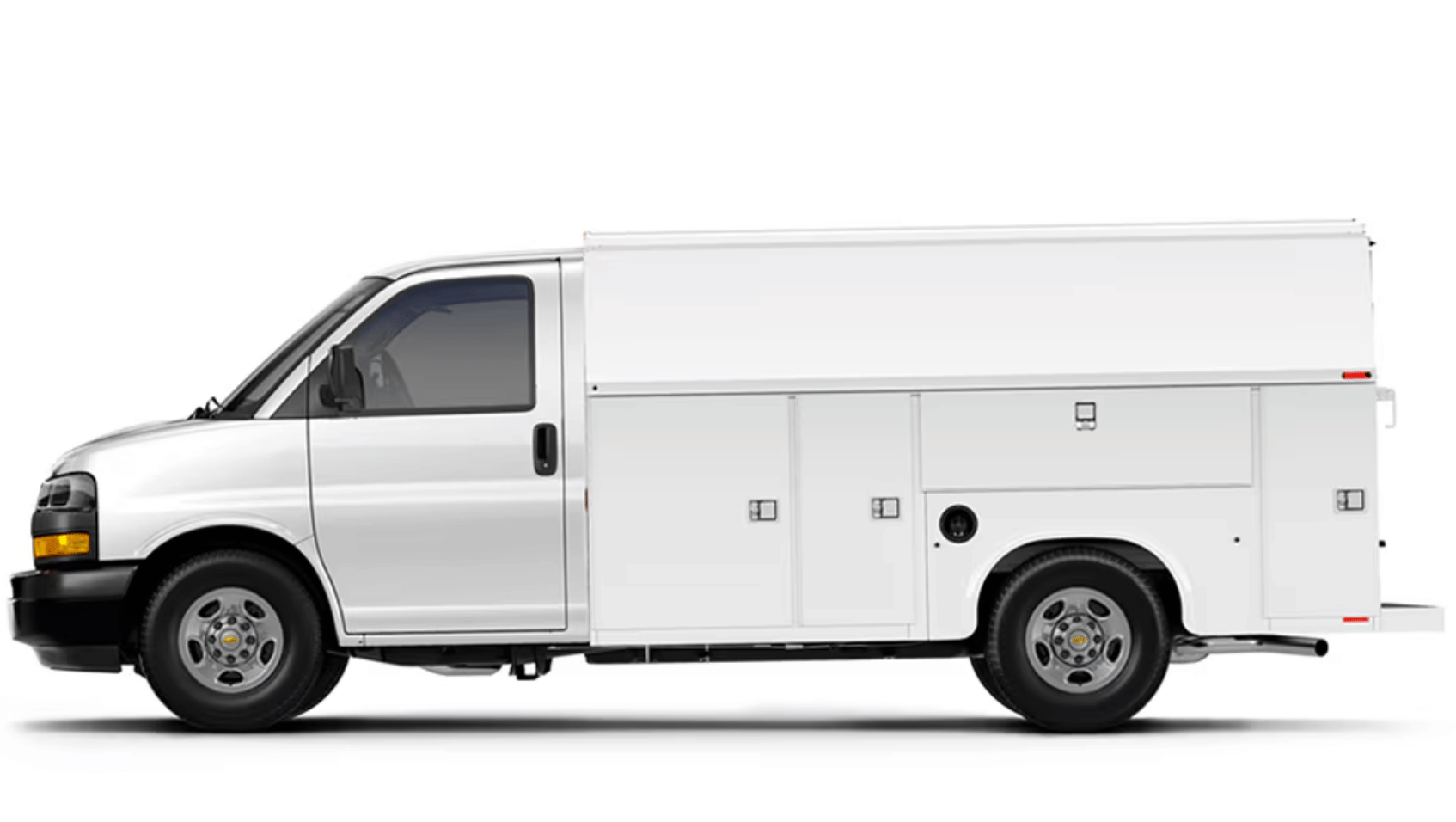 Front view of 2026 Chevrolet Express Cutaway- Utility | in Little Rock, AR