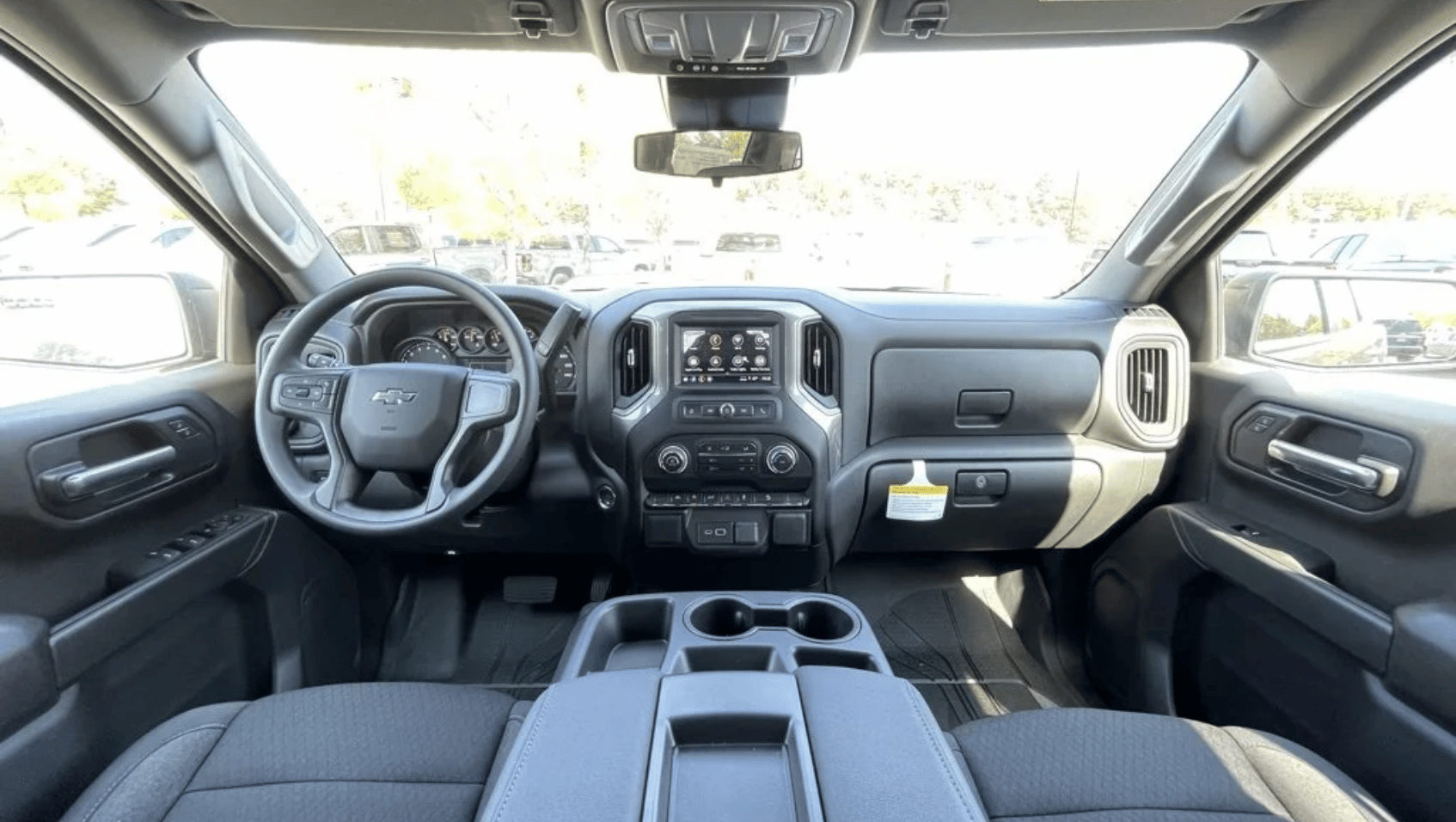 Interior view of 2026 Chevrolet Silverado 1500 in Little Rock, AR
