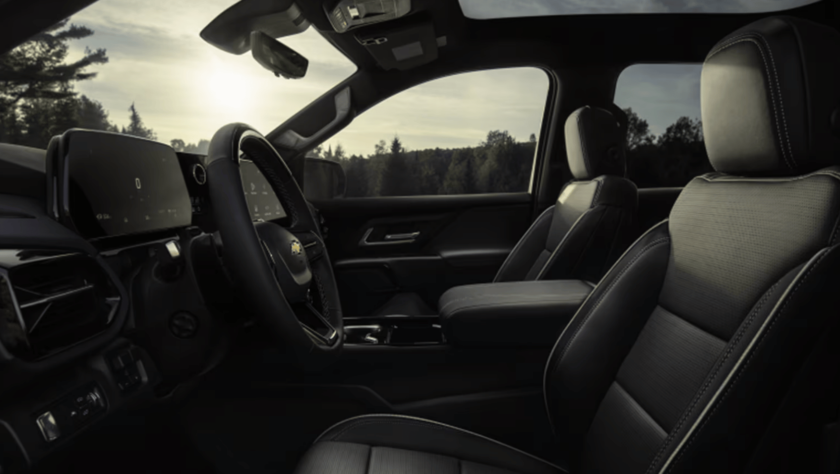 Interior view of 2026 Chevrolet Silverado EV in Little Rock, AR