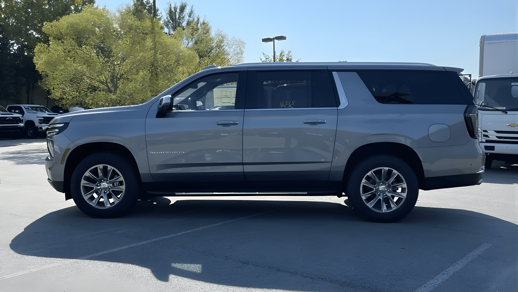 Side view of 2026 Chevrolet Suburban in Little Rock, AR