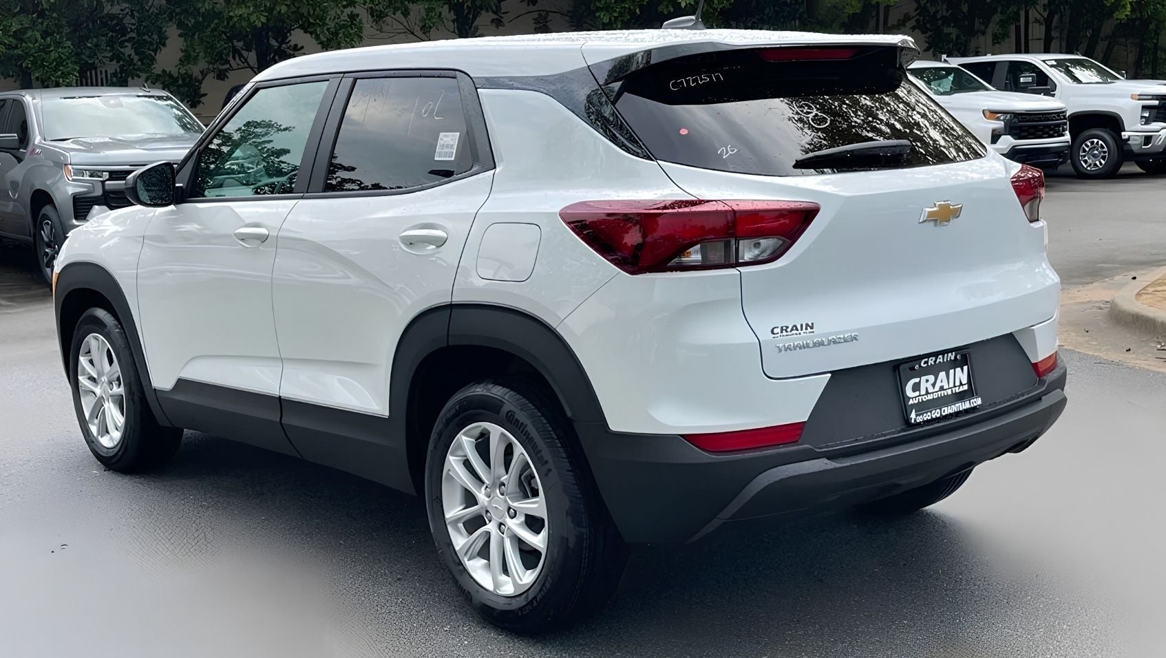 Rear view of 2026 Chevrolet Trailblazer in Little Rock, AR