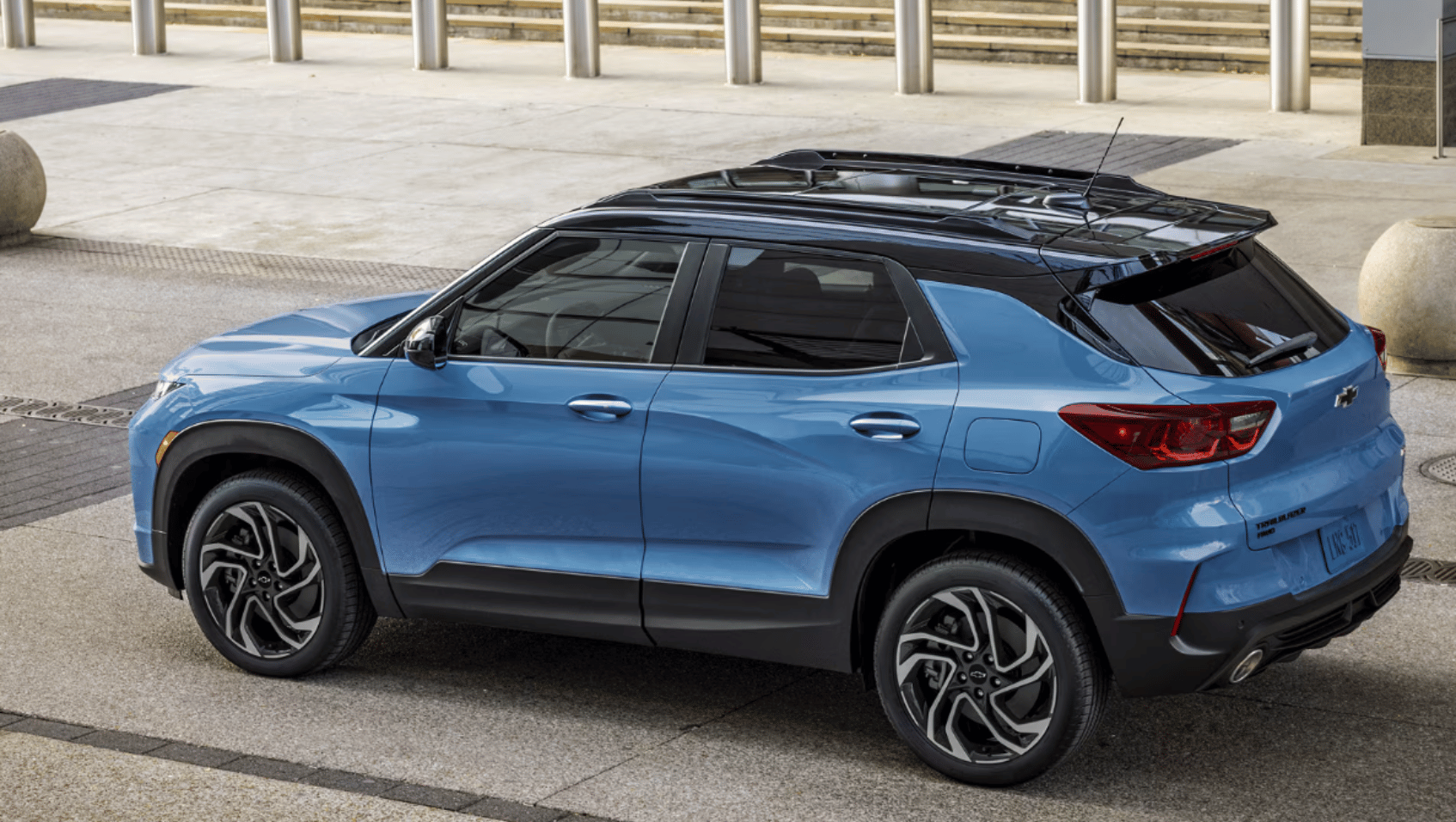 Back view of 2026 Chevrolet Trailblazer in Little Rock, AR