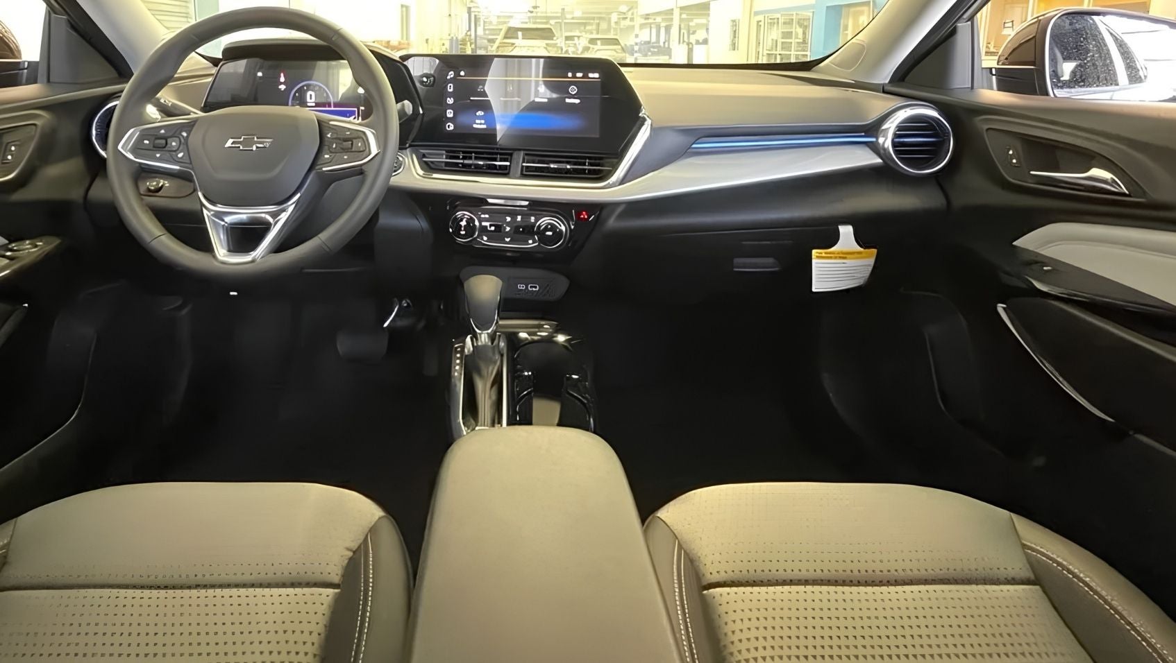Interior view of 2026 Chevrolet Trax in Little Rock, AR