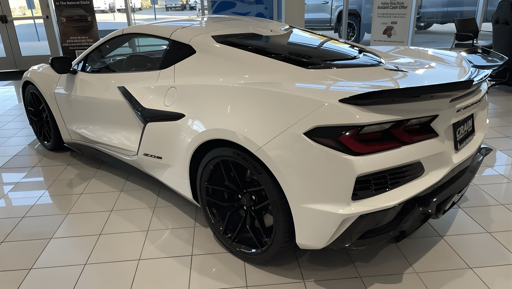 Back view of 2026 Chevrolet Corvette Z06 in Little Rock, AR