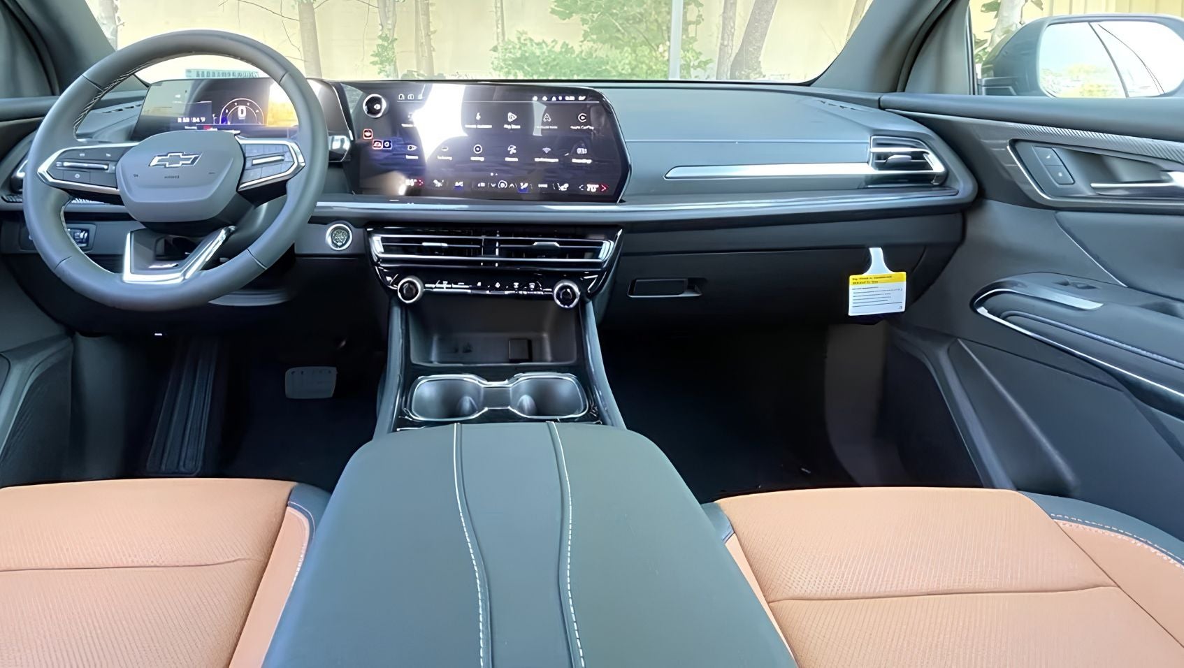 2027 Chevy Traverse interior at Crain Chevy of Little Rock
