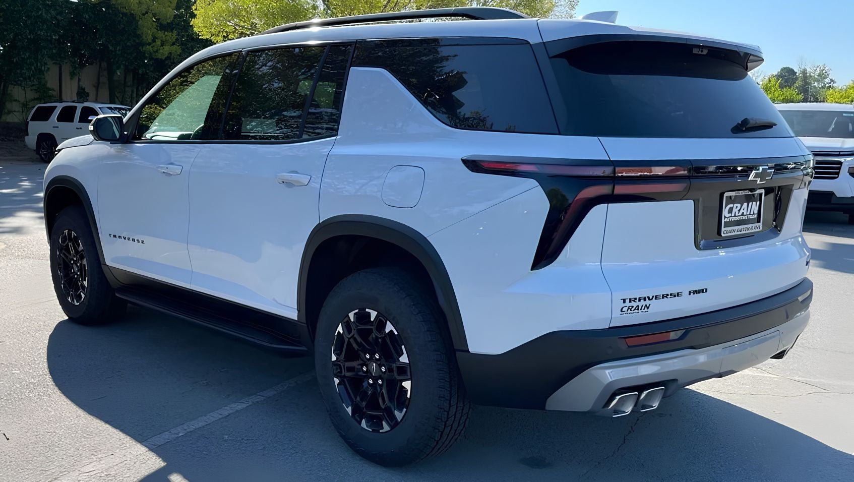 2027 Chevy Traverse rear at Crain Chevy of Little Rock