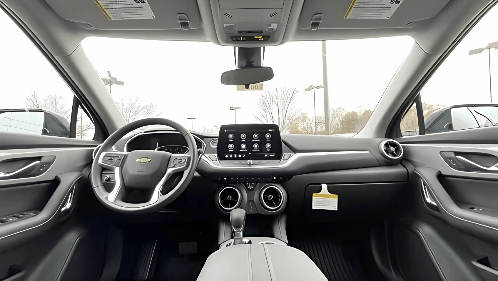 Interior View of the 2025 2025 Chevrolet Blazer