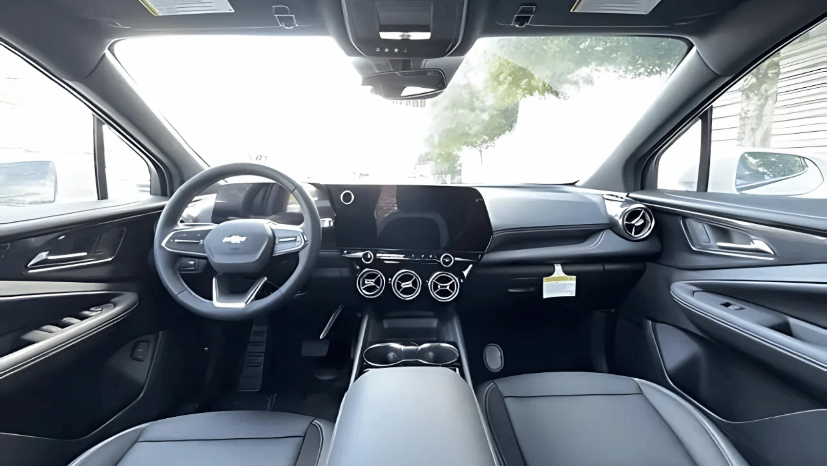 Interior View of the 2025 2025 Chevrolet Blazer EV