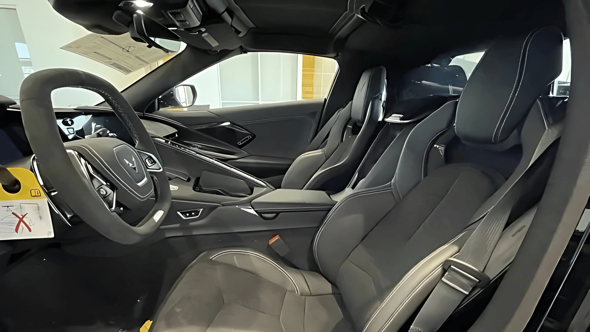 Interior View of the 2025 Chevrolet Corvette E-Ray