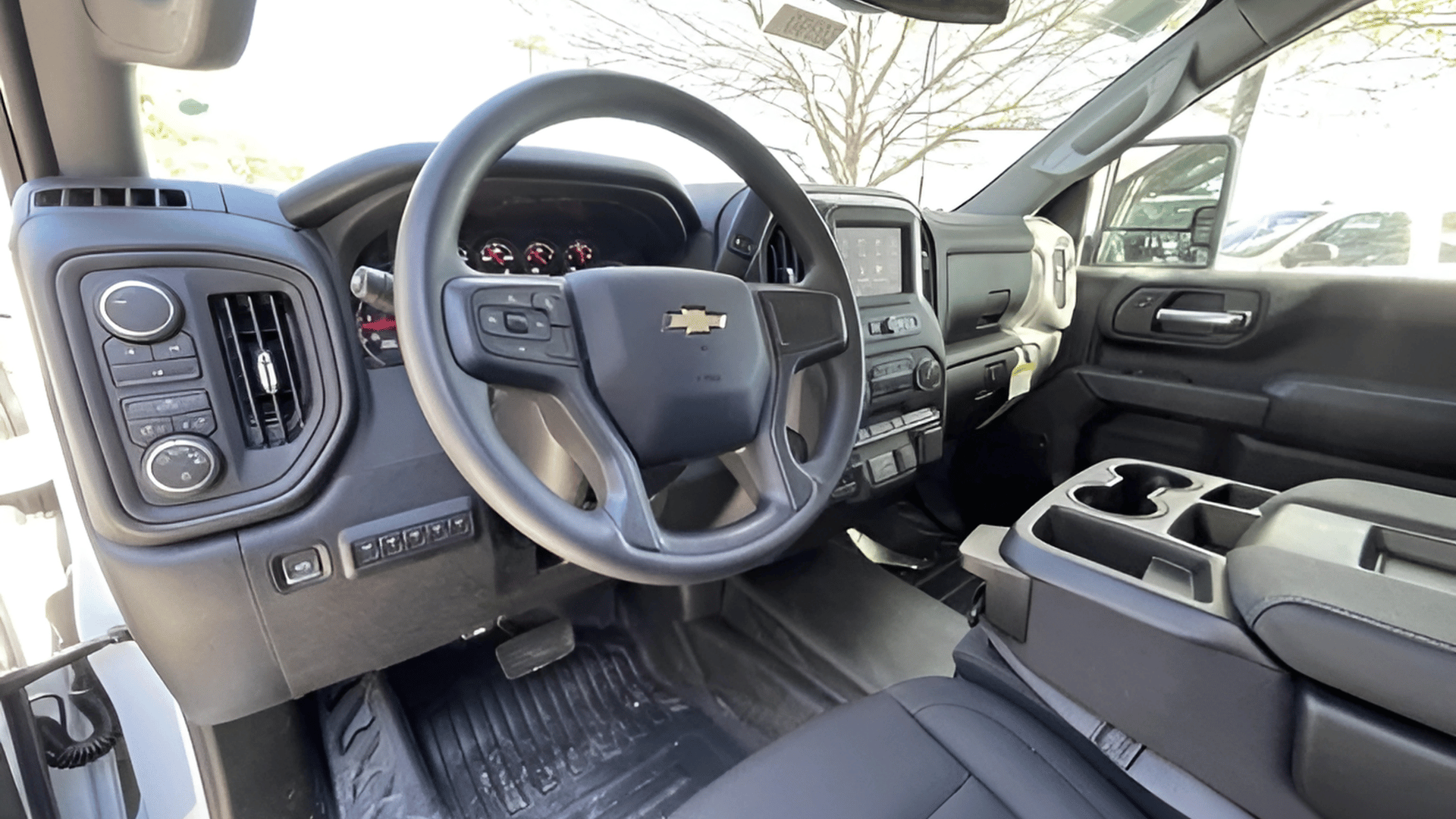 Interior View of the 2025 Chevrolet Silverado 2500 HD