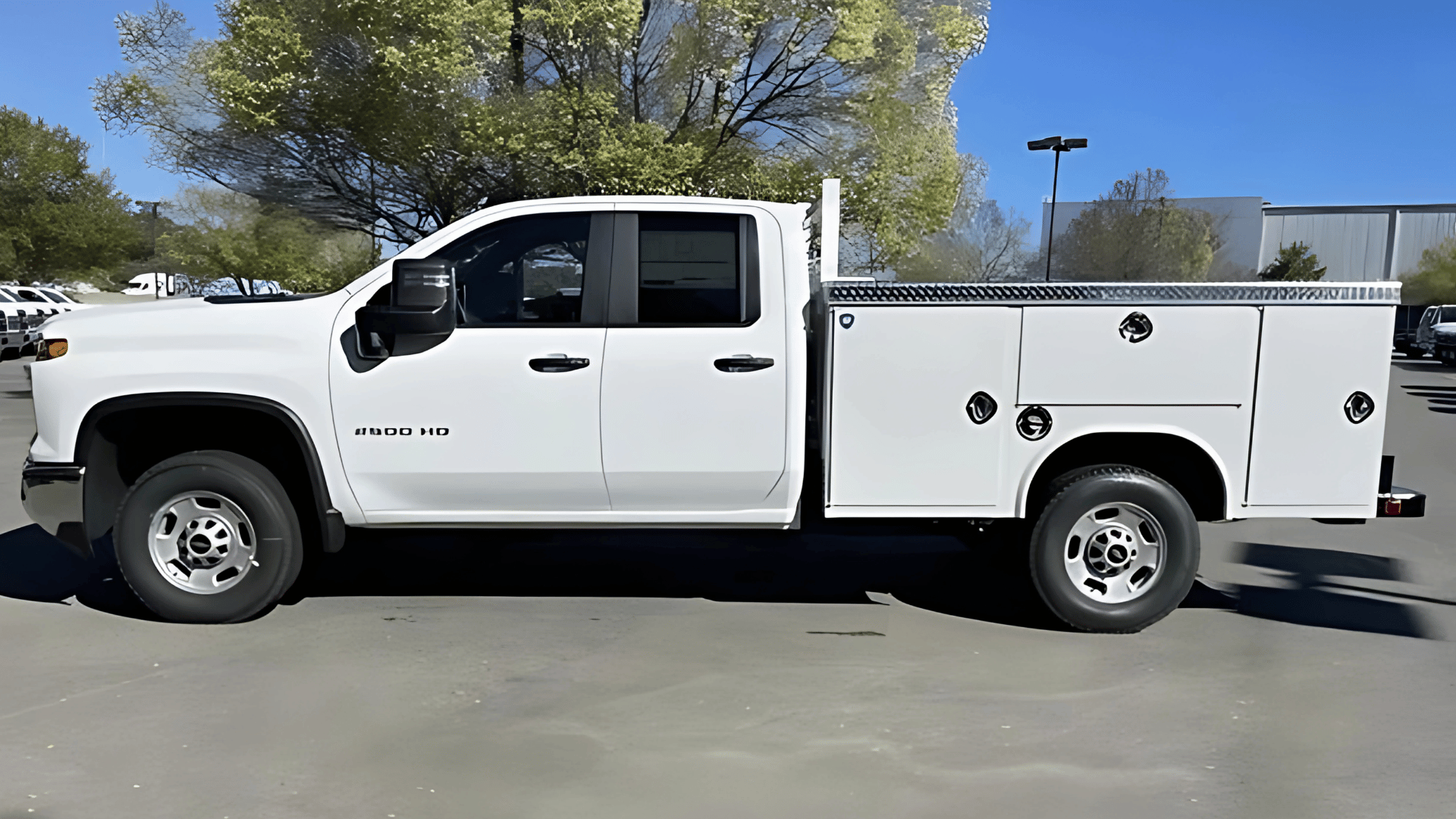 Side View of the 2025 Chevrolet Silverado 2500 HD