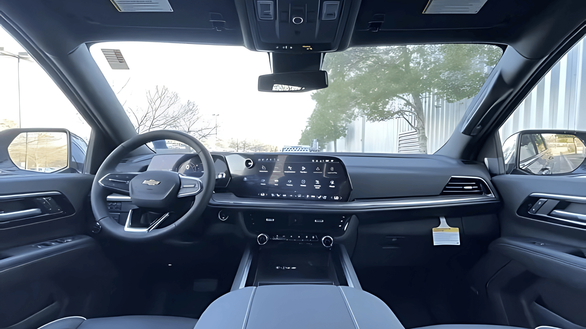 Interior View of the 2025 Chevrolet Suburban