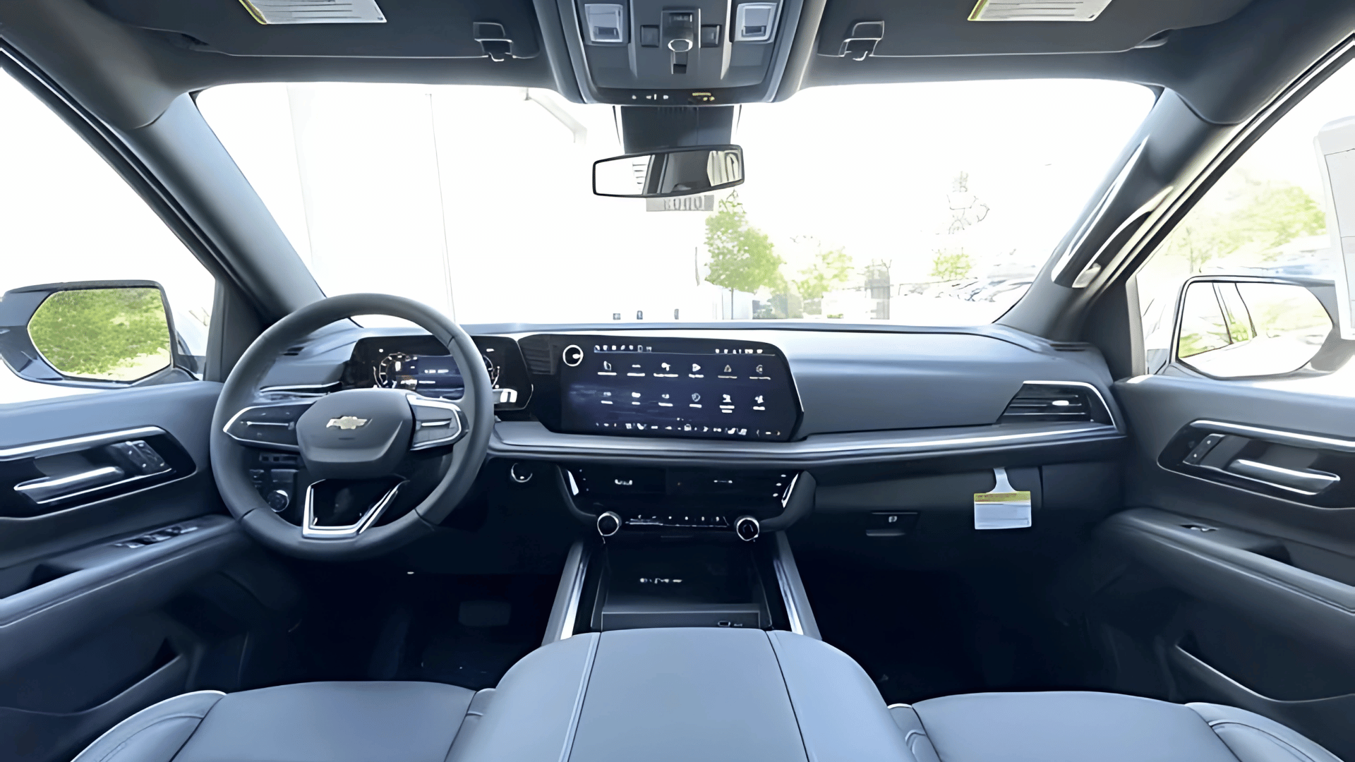 Interior View of the 2025 Chevy Tahoe