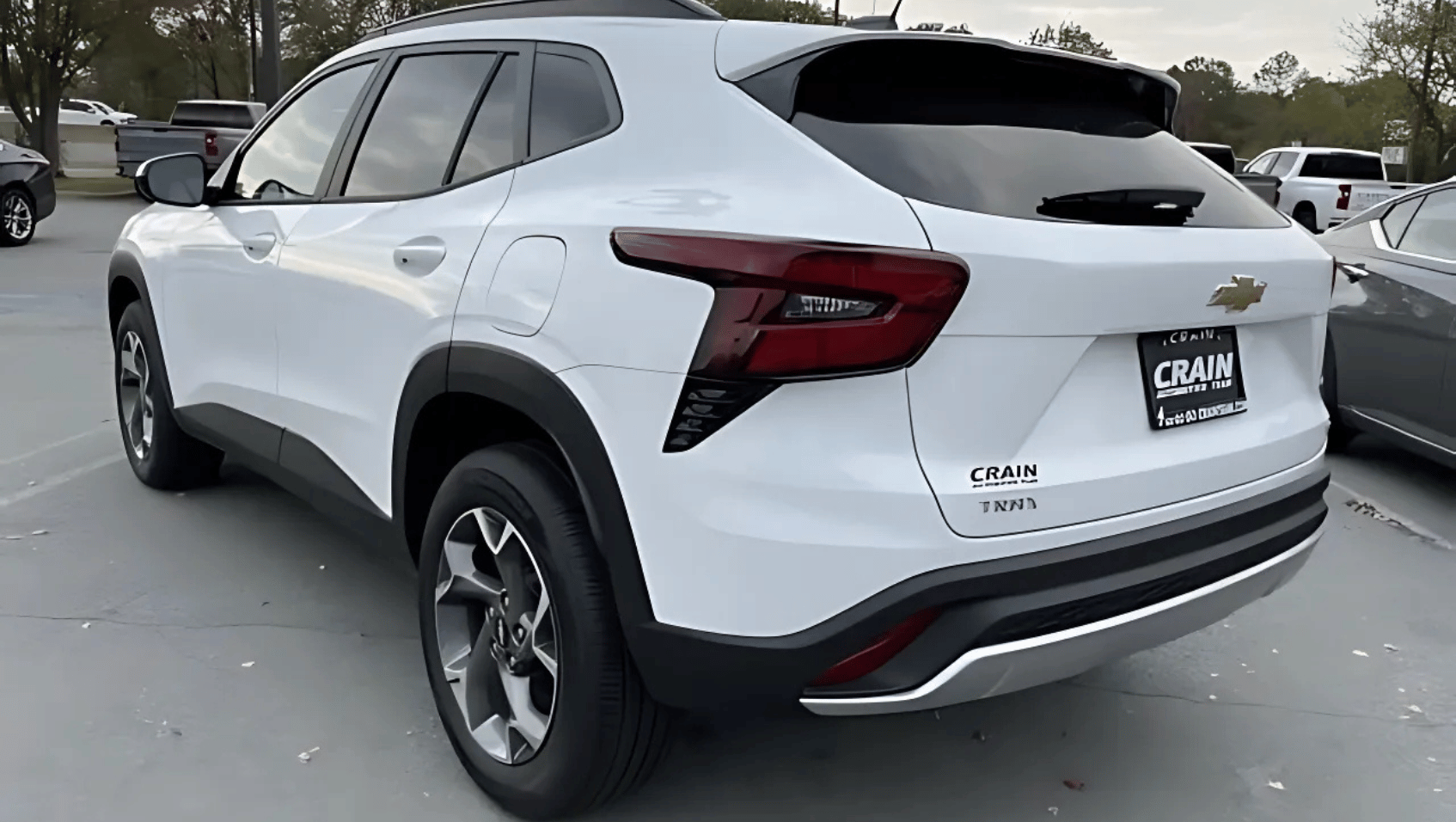 Side View of the 2025 Chevrolet Trax